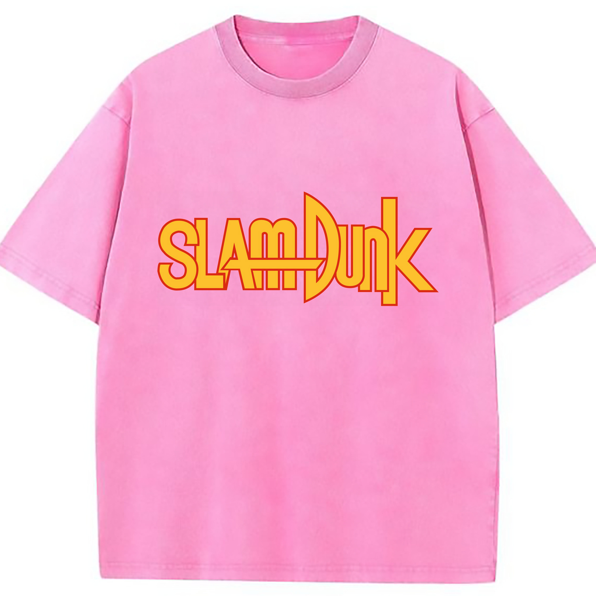 （画像用） SLAM DUNK／スラムダンク 綿100% ヴィンテージ風 半袖Tシャツ（フロントプリント）